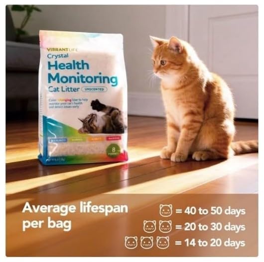 Unscented Color-Changing 8 Lb Cat Litter T473105
