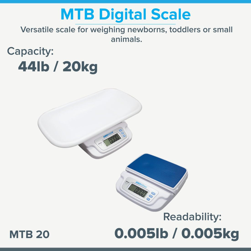 Baby & Toddler Digital Scale with Detachable Cradle U6256