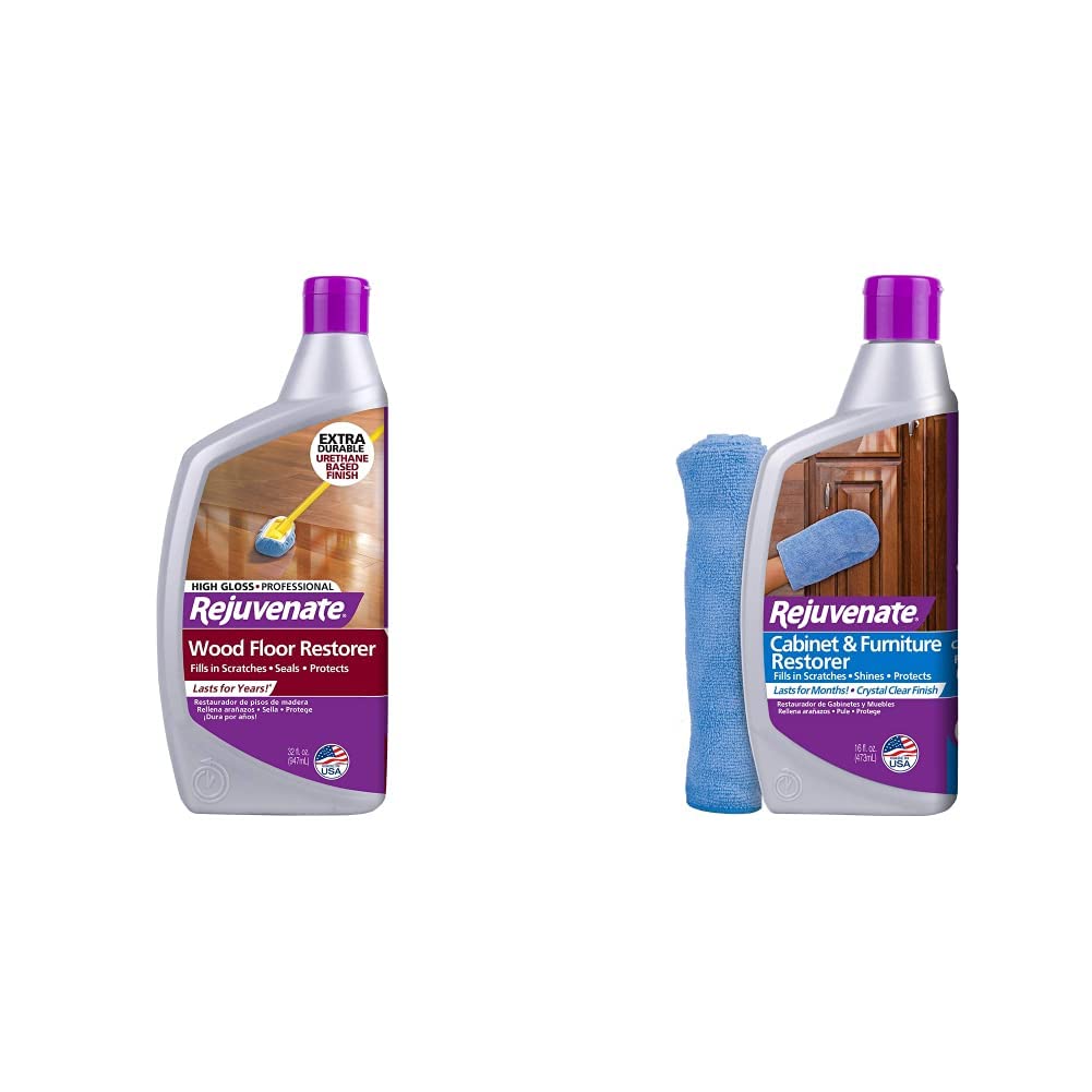 Wood Floor Polish and Cabinet Furniture Restorer X44068