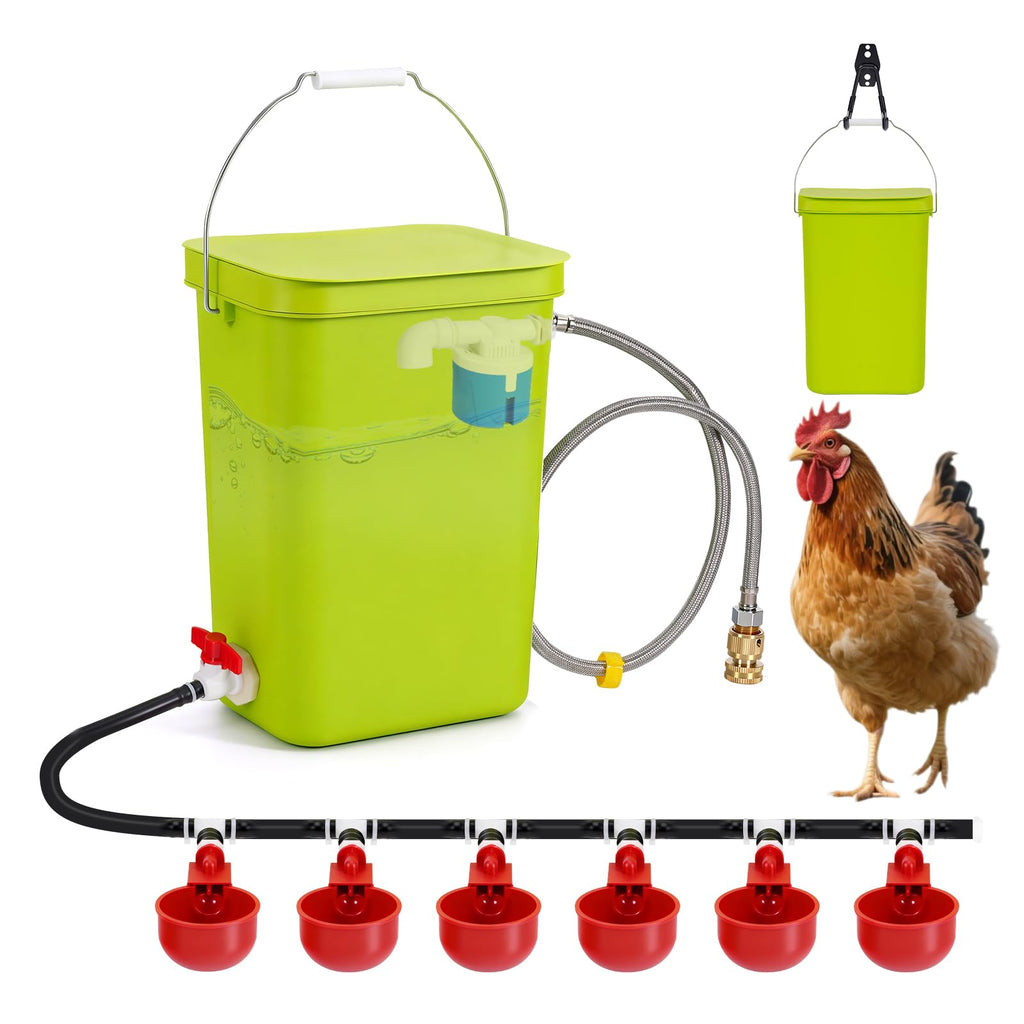 Automatic Chicken Waterer Set T31629