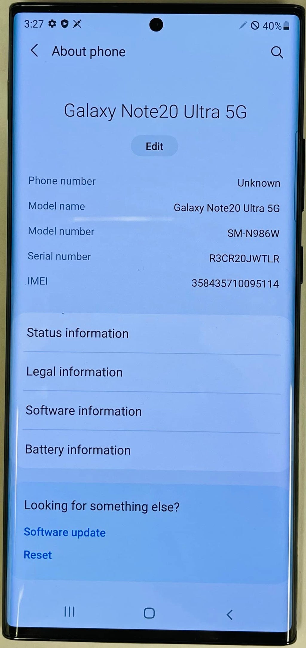 128GB Mystic Black Unlocked Smartphone I611557