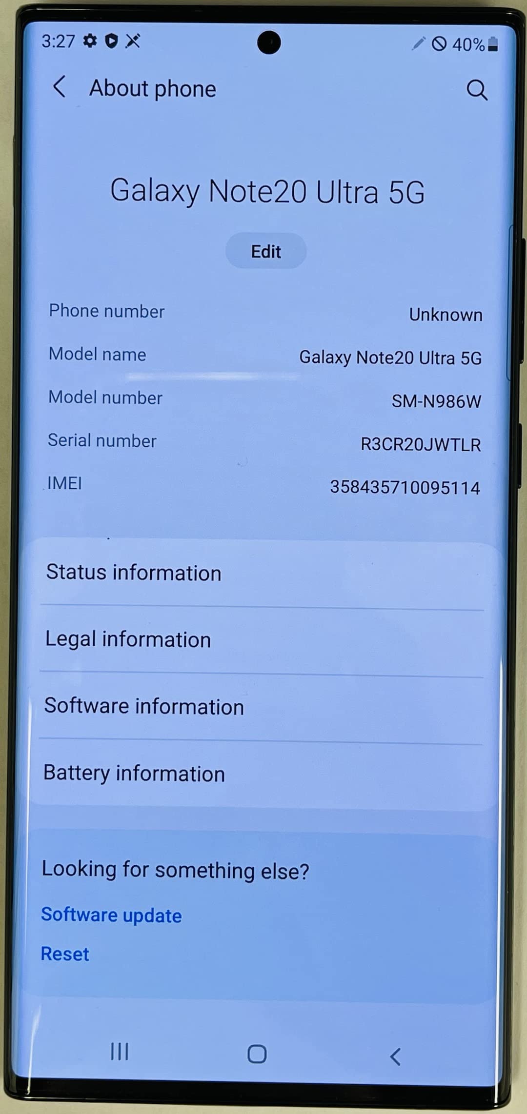 128GB Mystic Black Unlocked Smartphone I611557