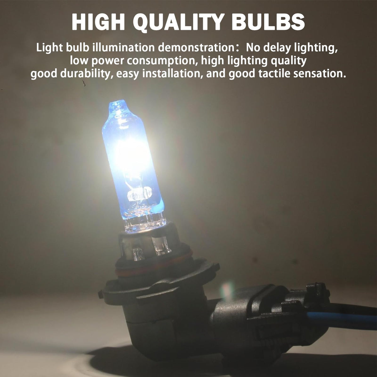Halogen Headlight Bulbs 9003/H4 High Low Beam 6000K Pack of 2 X211