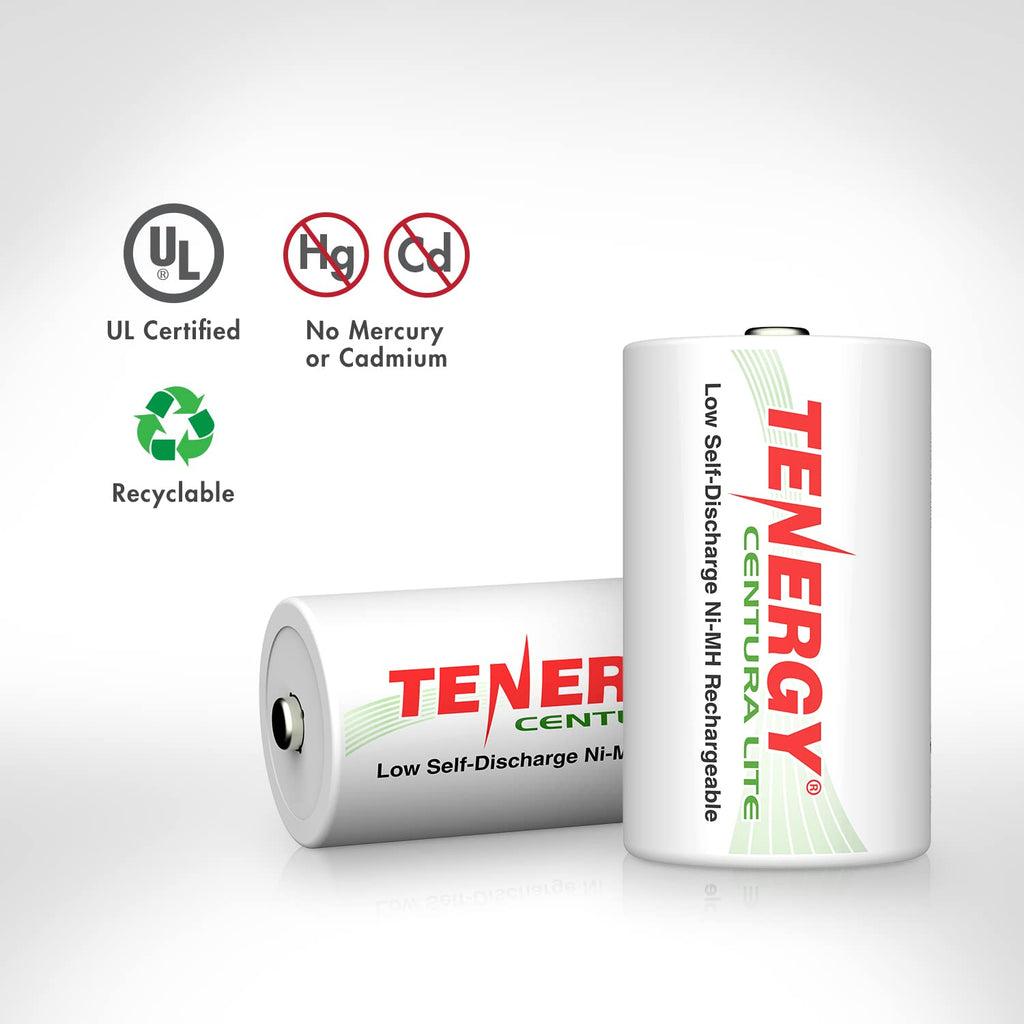 1.2V NiMH Rechargeable D Battery 8 Pack G781