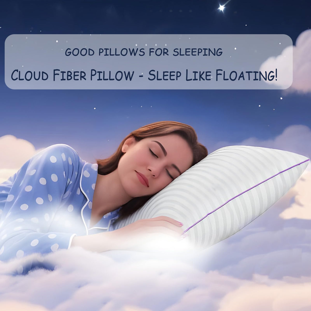 King Size Down Alternative Pillows Set of 2 V298
