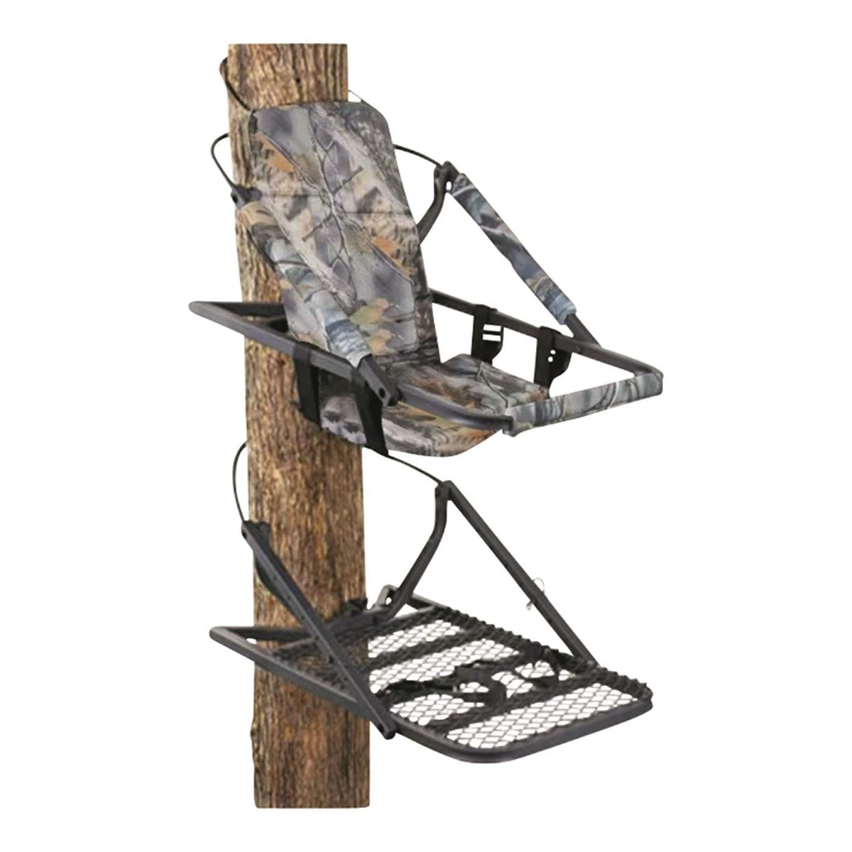 Climbing Tree Stand with Seat and Foot Platform P112272