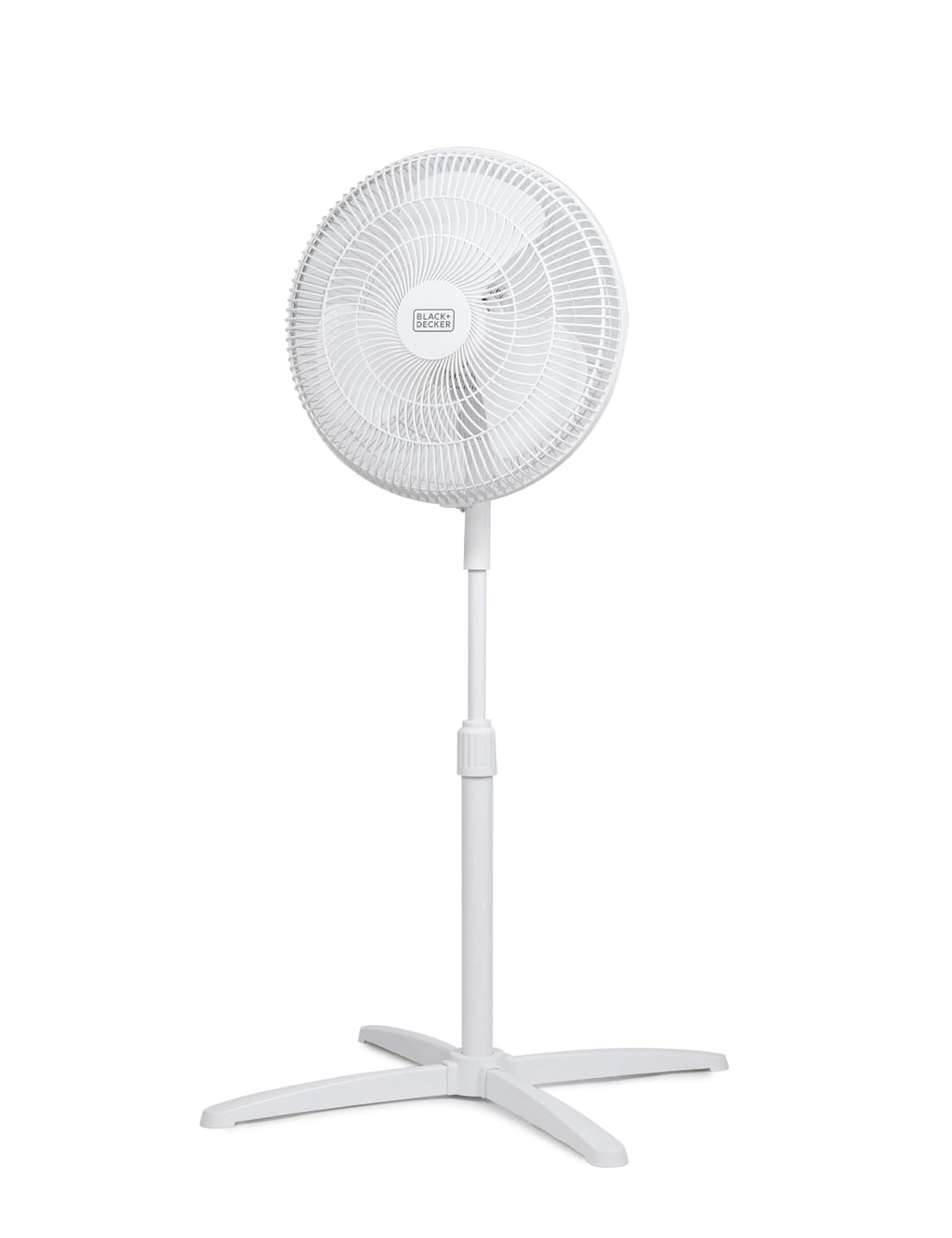 16-Inch Oscillating Pedestal Fan, 3 Speeds, White Y21768