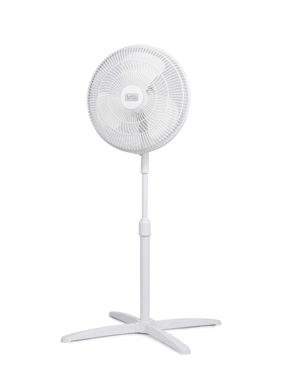 16-Inch Oscillating Pedestal Fan, 3 Speeds, White Y21768