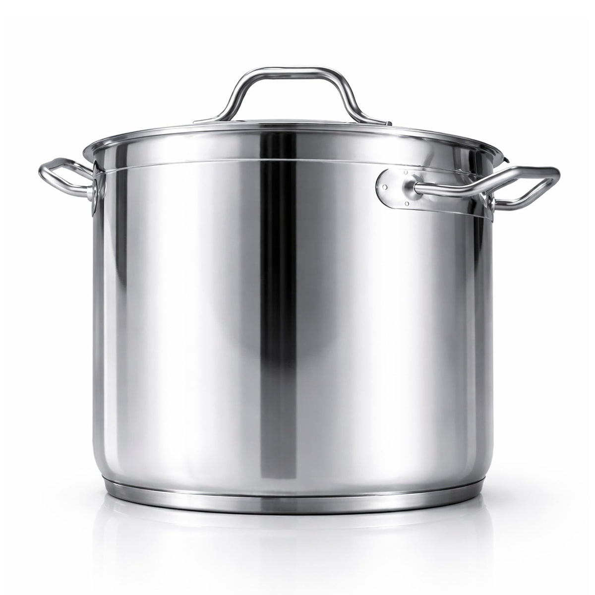 60 Qt Stainless Steel Stockpot with Lid L3398