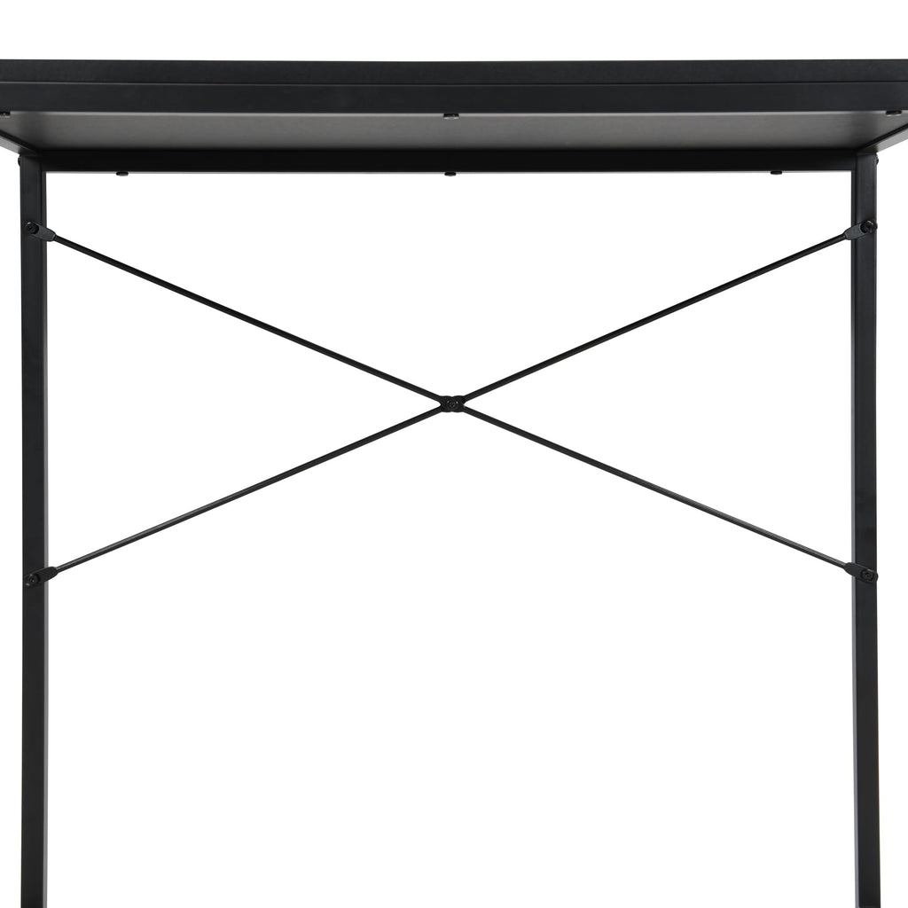 30 Inch Small Rectangular Computer Desk, Black P309170