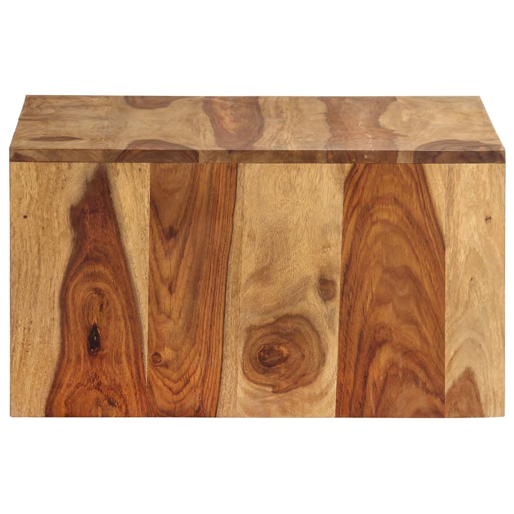 2 pcs Solid Sheesham Wood Nesting Coffee Table N414618