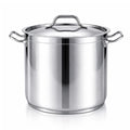 60 Qt Stainless Steel Stockpot with Lid L3398