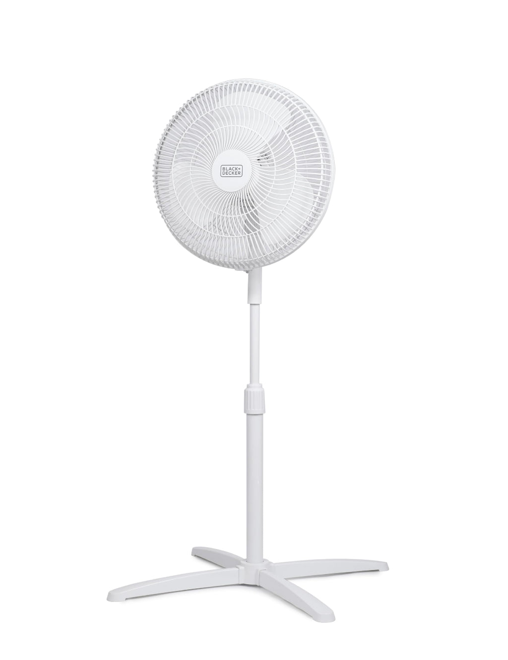 16-Inch Oscillating Pedestal Fan, 3 Speeds, White Y21768