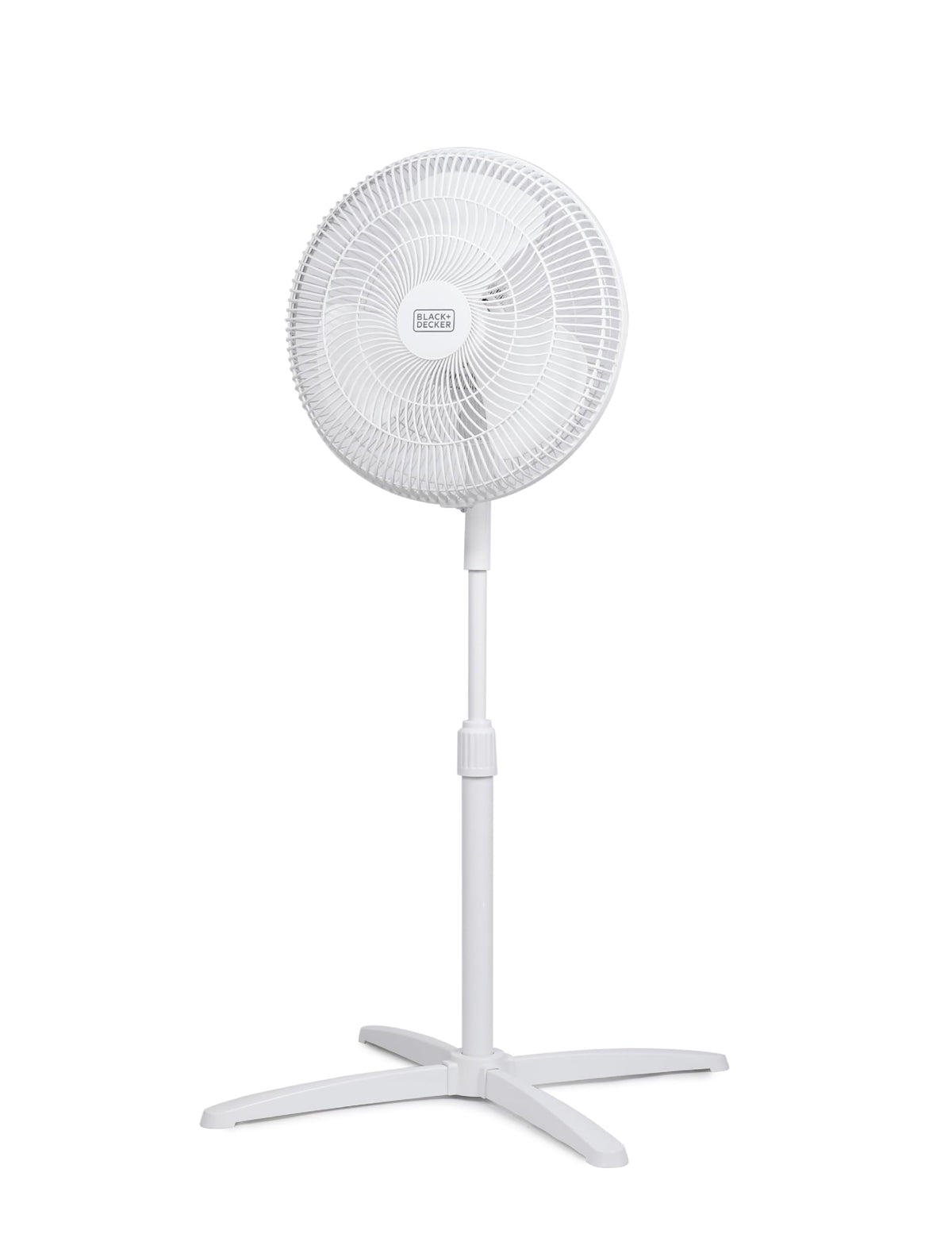 16-Inch Oscillating Pedestal Fan, 3 Speeds, White Y21768