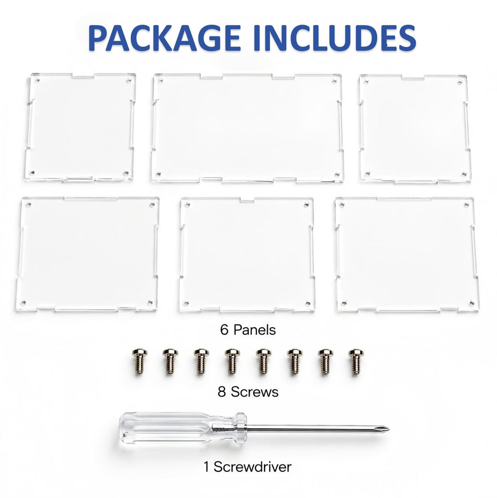 Acrylic Trainer Box Case 5mm Ultra Thick 1 Pack Z563110