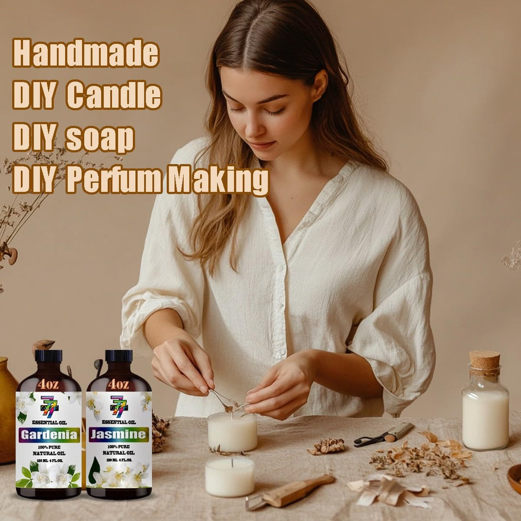 4 Fl Oz Lavender and Jasmine Essential Oil Set A221885
