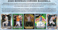 2026 Bowman Chrome Baseball Trading Card Mega Box W3570