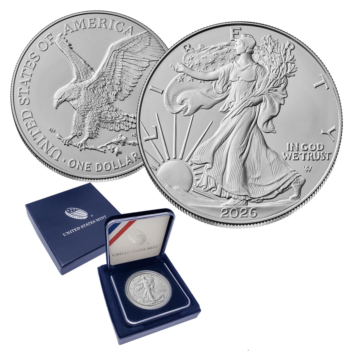 2026 American Silver Eagle Brilliant Uncirculated P764