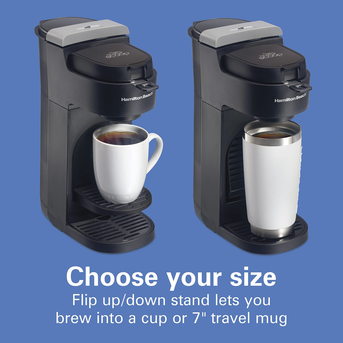 Single Serve Coffee Maker Black W47768