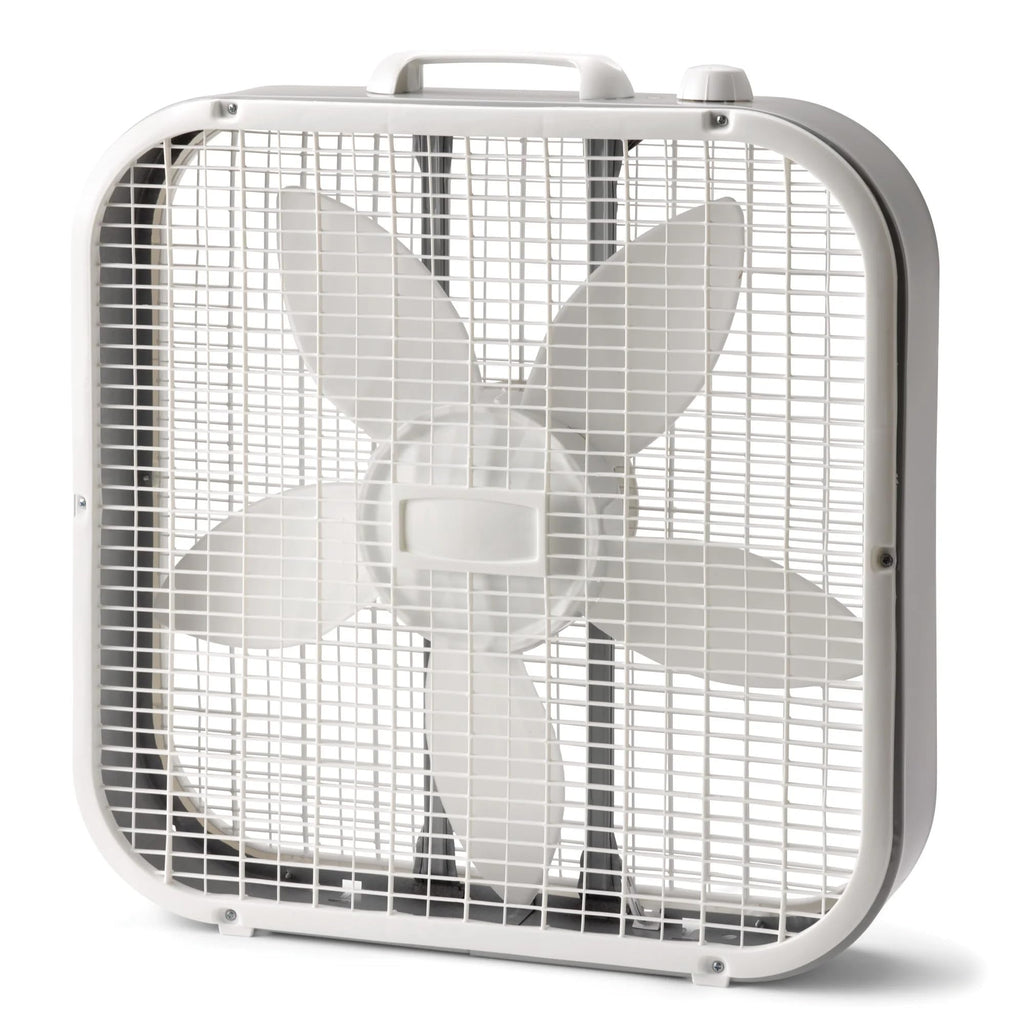 20 Inch 3 Speed Box Fan White B2207