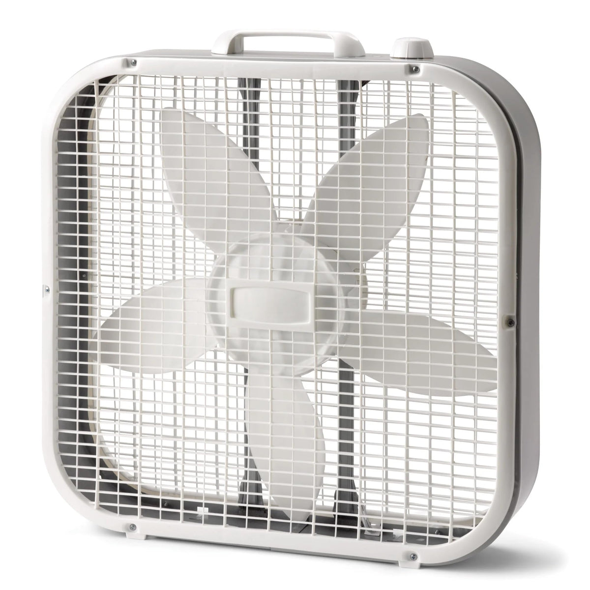20 Inch 3 Speed Box Fan White B2207