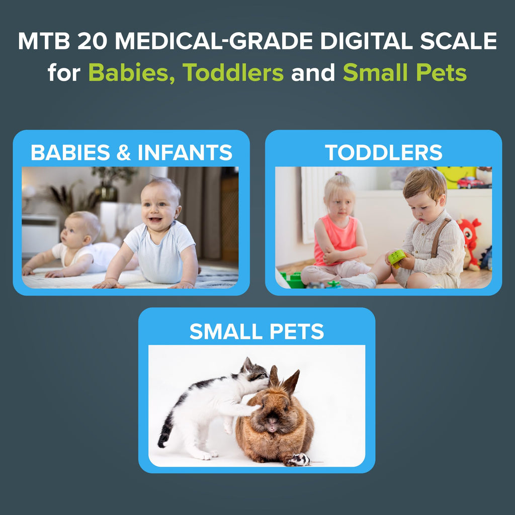 Baby & Toddler Digital Scale with Detachable Cradle U6256