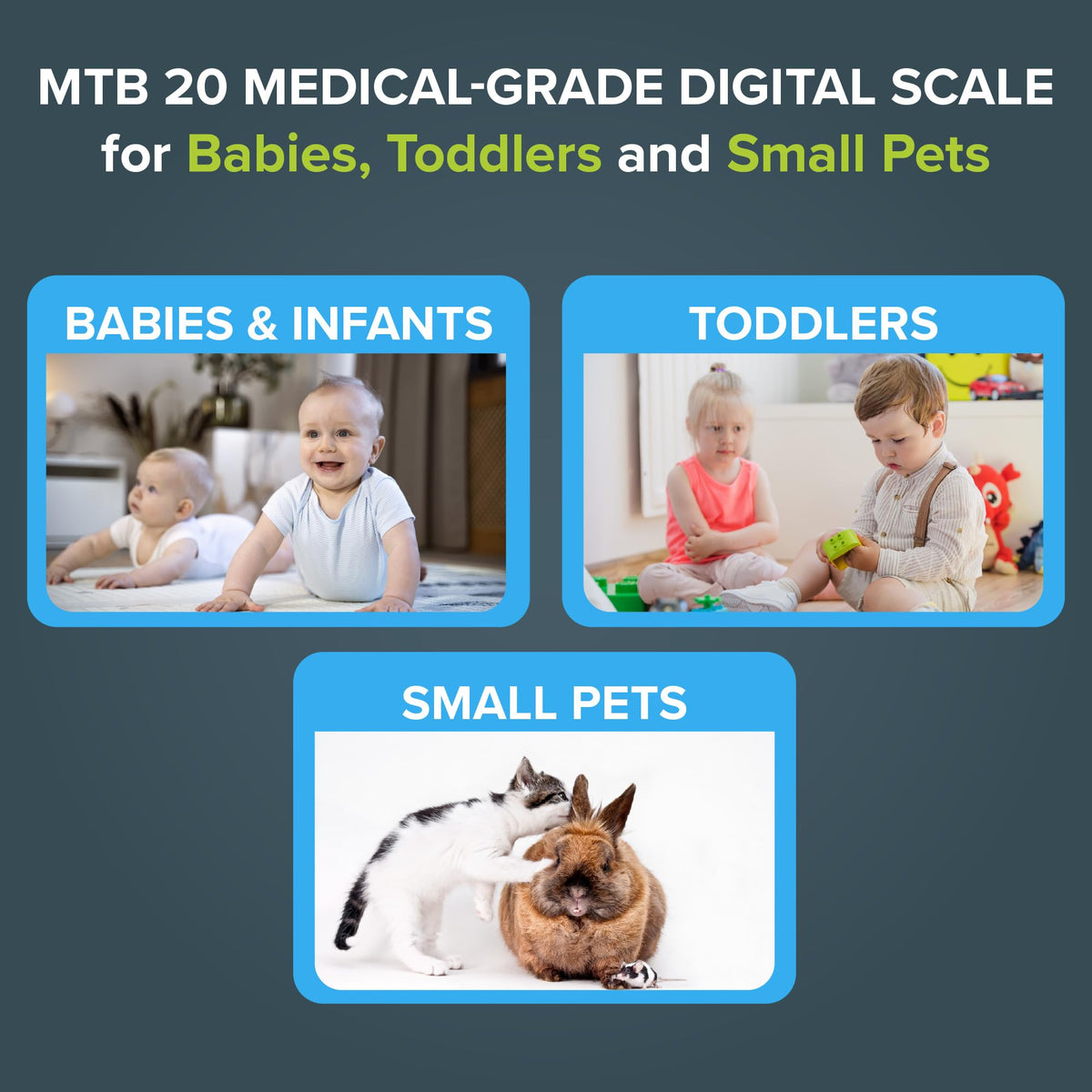 Baby & Toddler Digital Scale with Detachable Cradle U6256