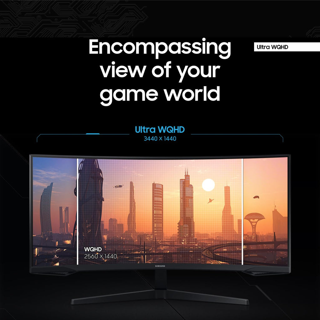 34 Inch Ultra-Wide Curved Gaming Monitor U1330
