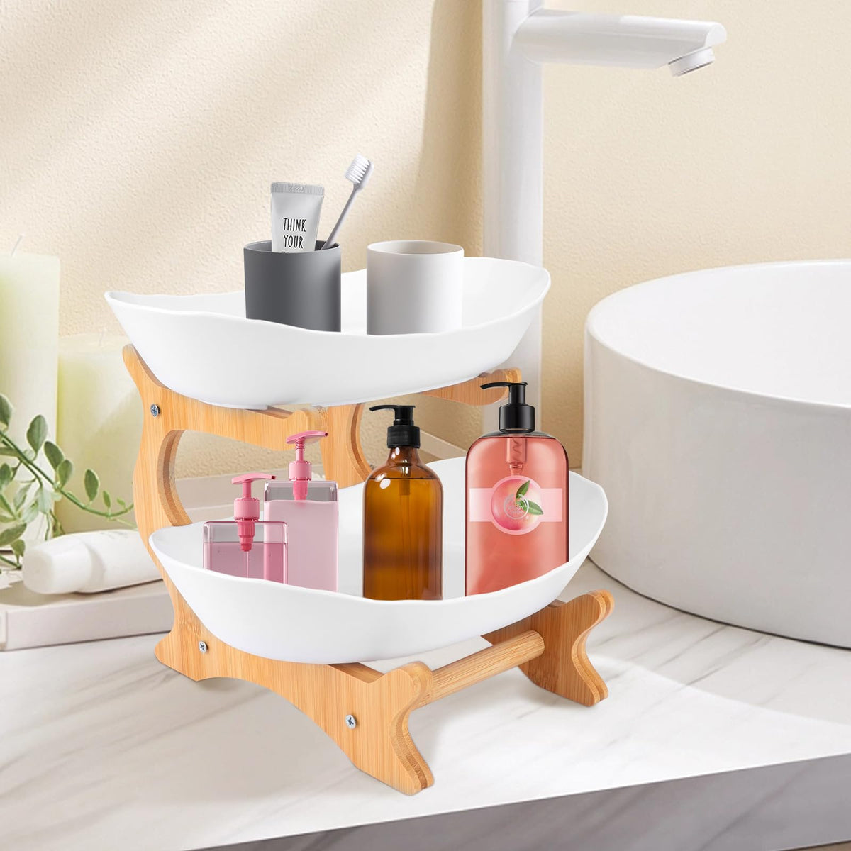 3-Tier Plastic Fruit Bowl B9493