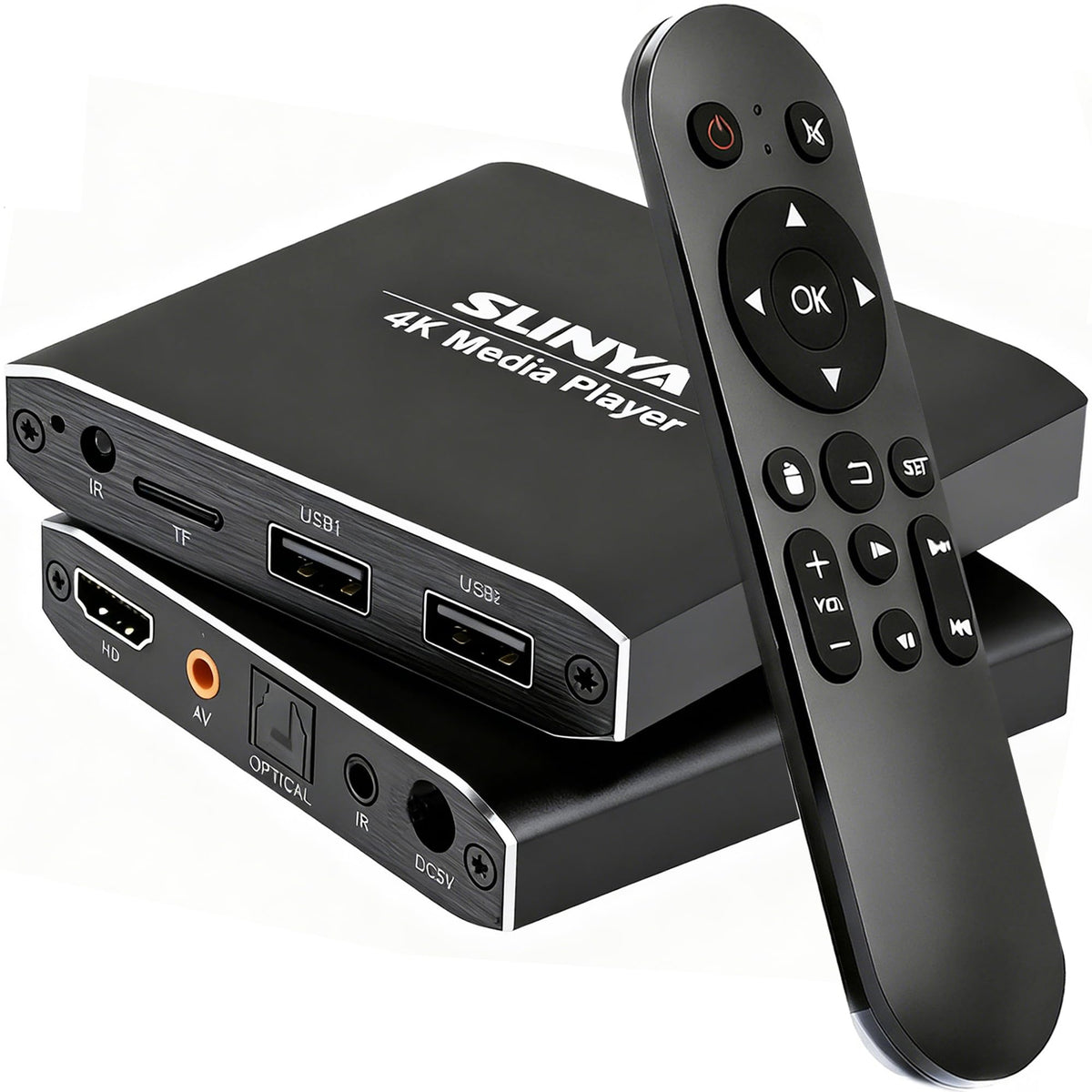 4K Ultra HD Digital Media Player with Remote Control S5233