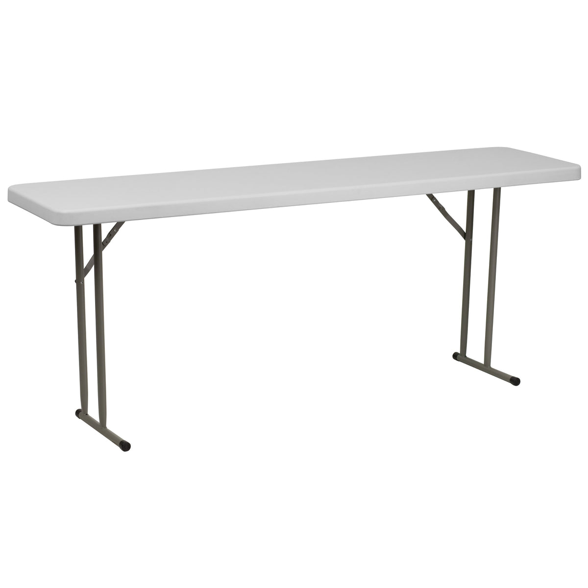 15 Pack 6-Foot Granite White Plastic Folding Table I220