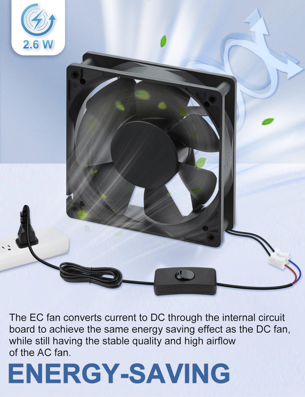 120mm x 25mm 120V Brushless Axial Fan P947938