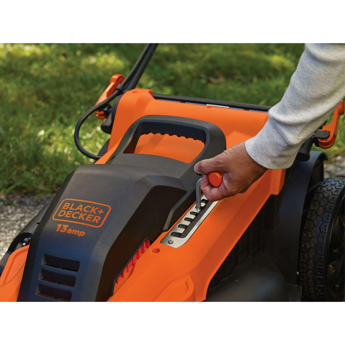 20-Inch Corded Electric Push Lawn Mower P3073