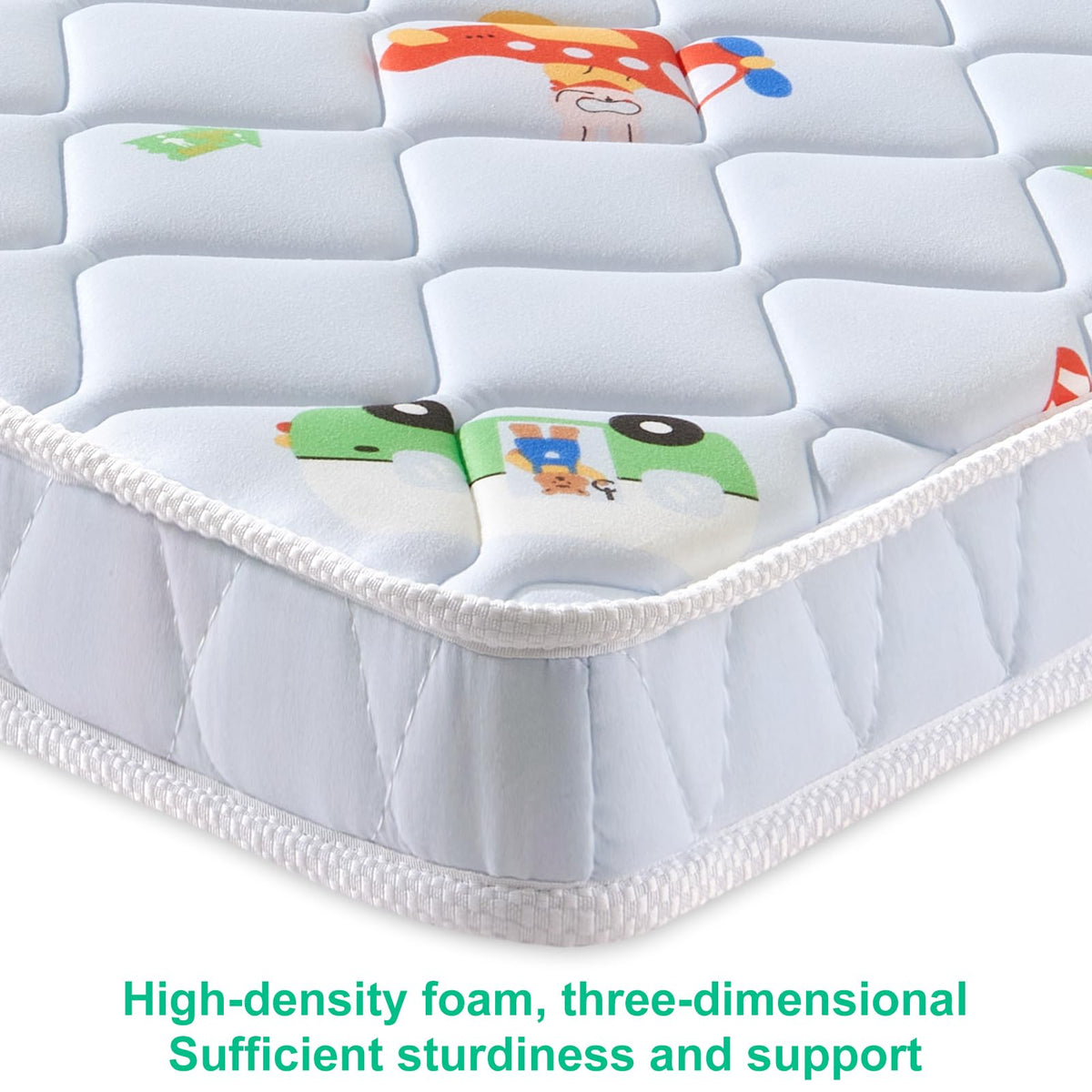 5" Thick Knitted Fabric Crib Mattress P307