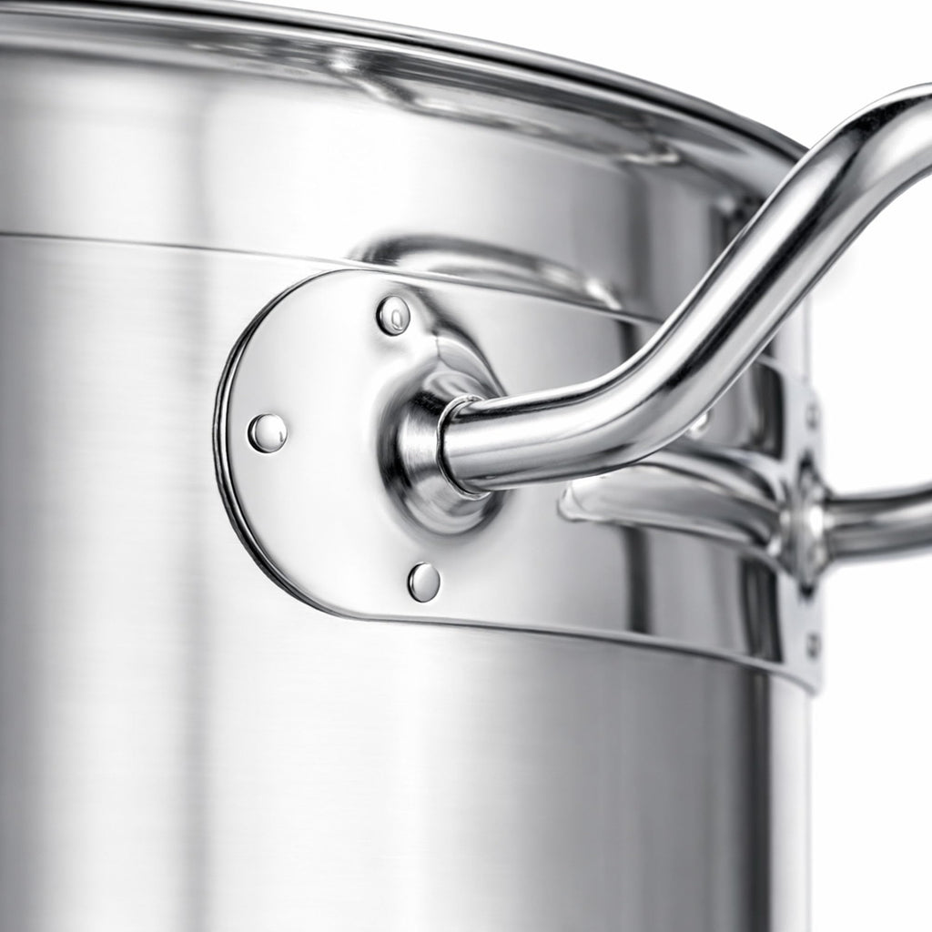 60 Qt Stainless Steel Stockpot with Lid L3398
