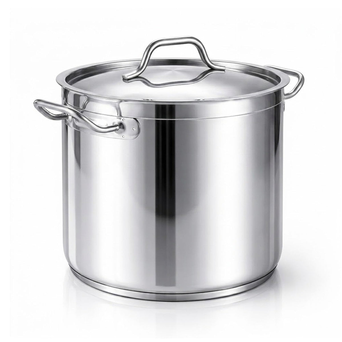 60 Qt Stainless Steel Stockpot with Lid L3398