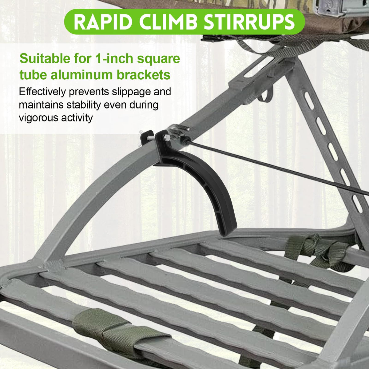 Climbing Tree Stand Accessories with Elastic Rope A24840