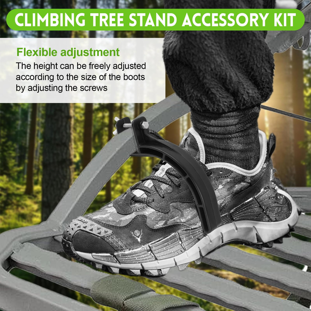 Climbing Tree Stand Accessories with Elastic Rope A24840