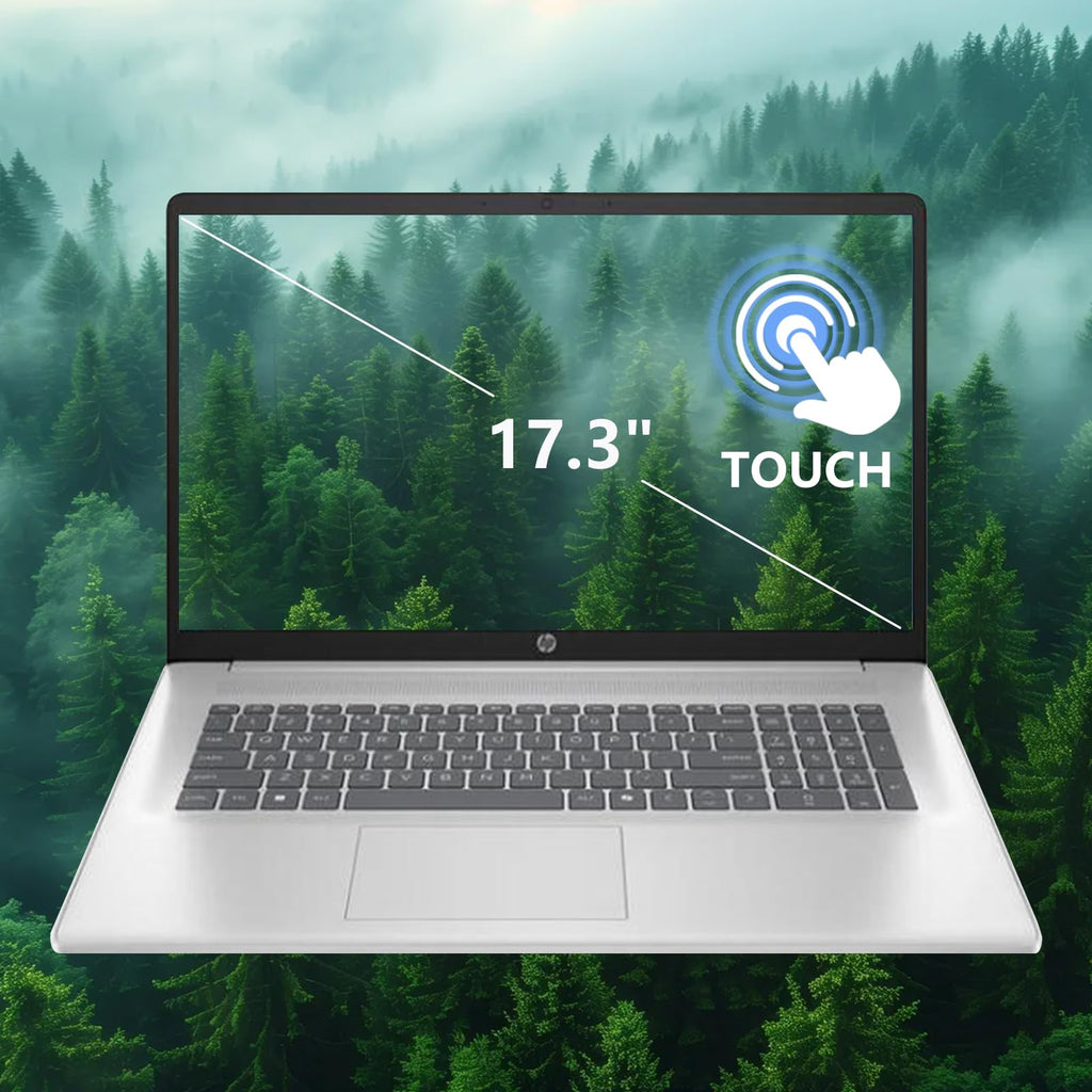 17.3" FHD Laptop, 16GB RAM, 512GB SSD, AMD Ryzen 5, Windows 11 Home, Silver Q678131