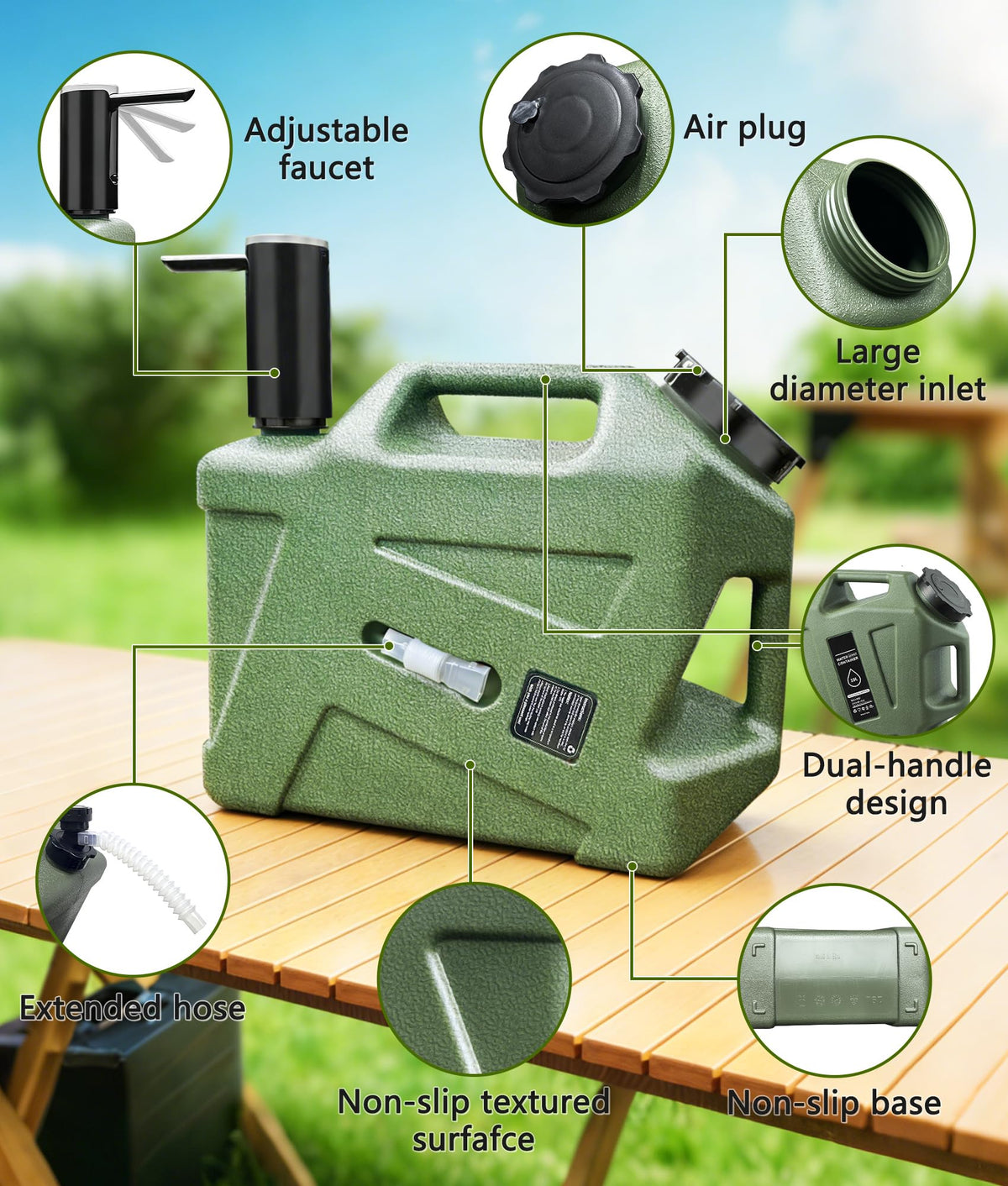 5 Gallon Water Jug with Electric Water Dispenser I236745