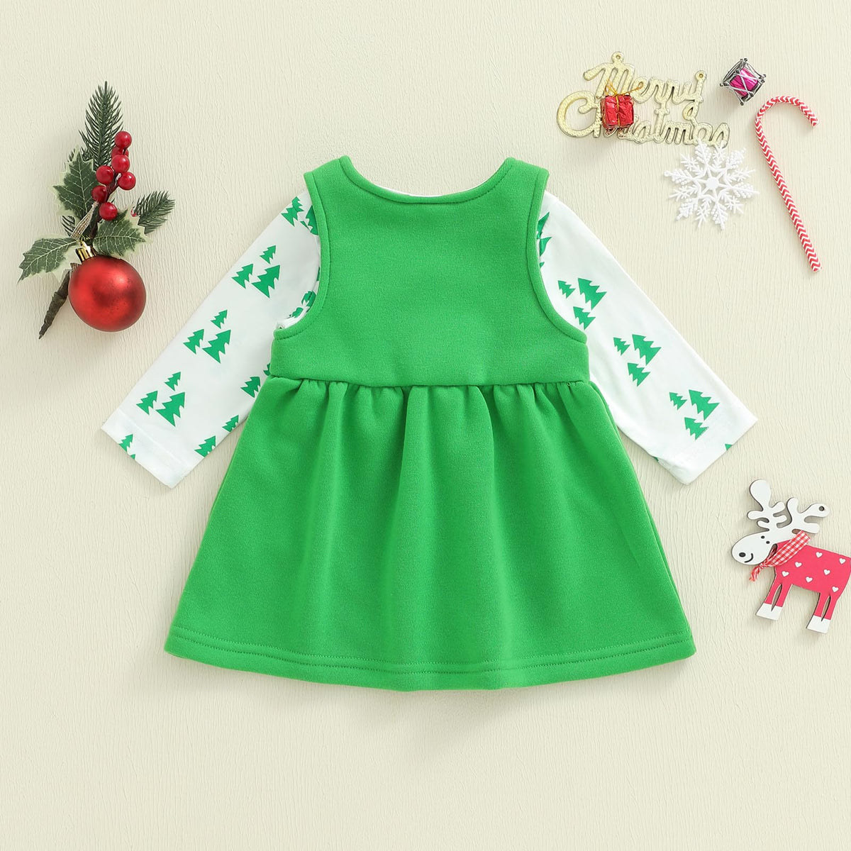 Newborn Short Sleeve Romper and Overalls Skirt Dress Outfits X11004