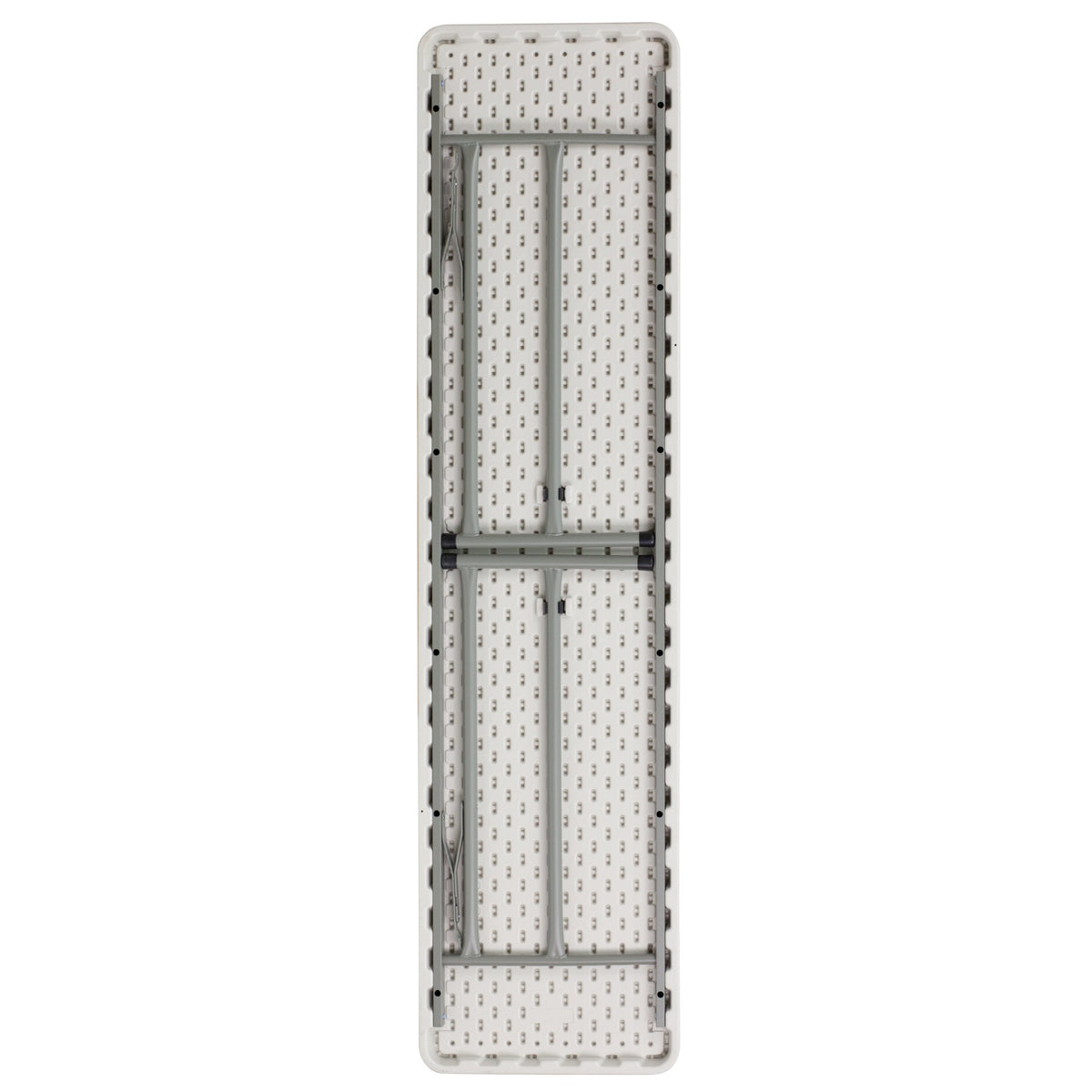 15 Pack 6-Foot Granite White Plastic Folding Table I220