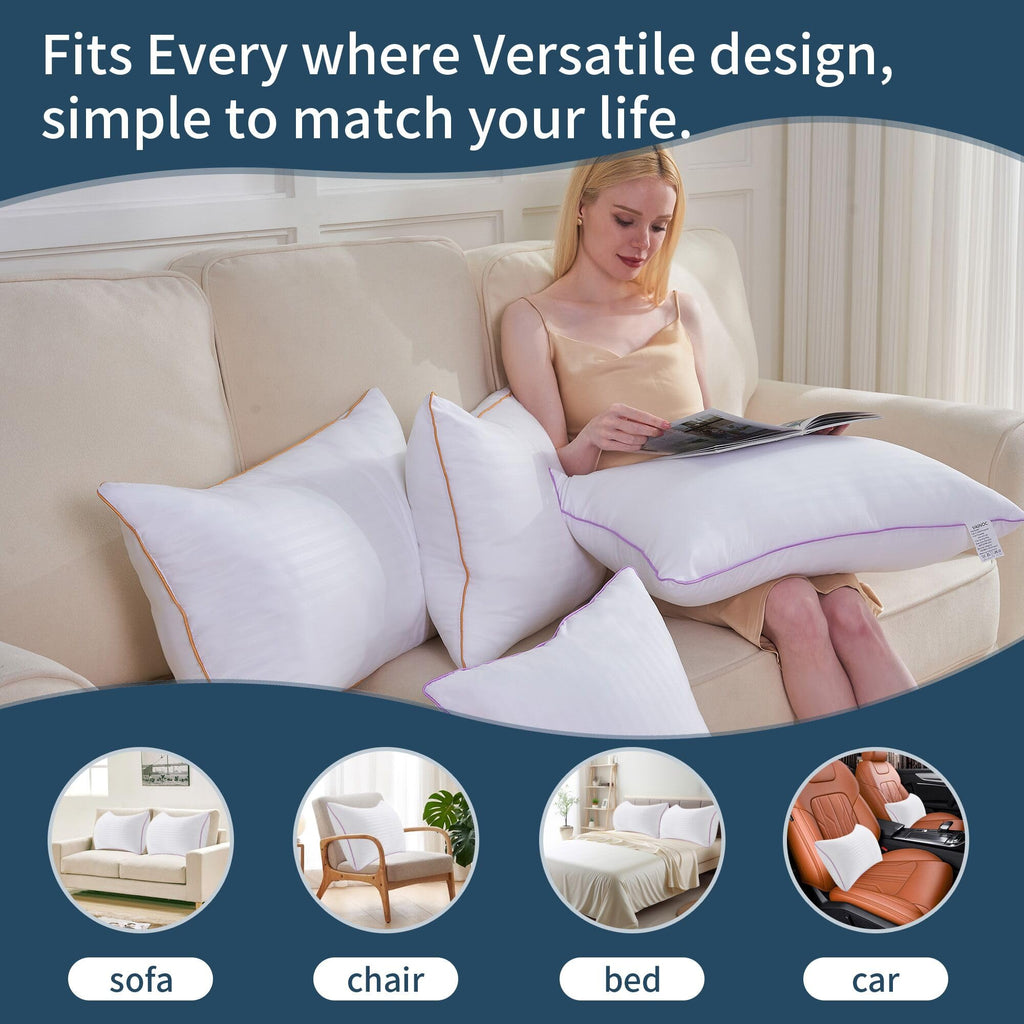 King Size Down Alternative Pillows Set of 2 V298
