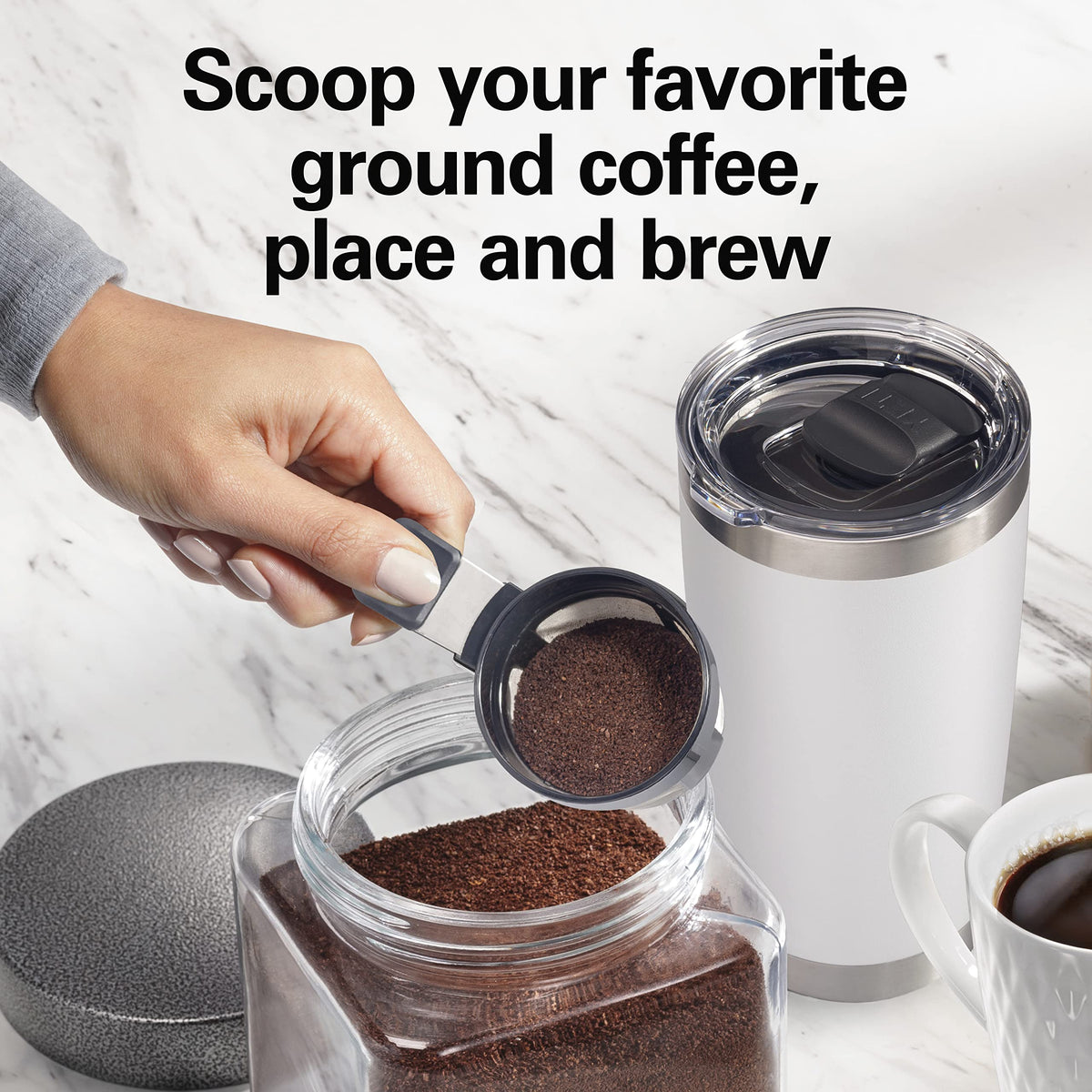 Single Serve Coffee Maker Black W47768